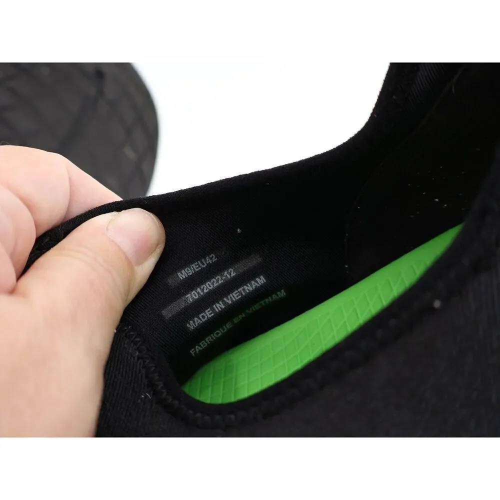 Oofos OOmg Eezee Shoes Men’s Size 9 Black Slip On Comfort Sneakers